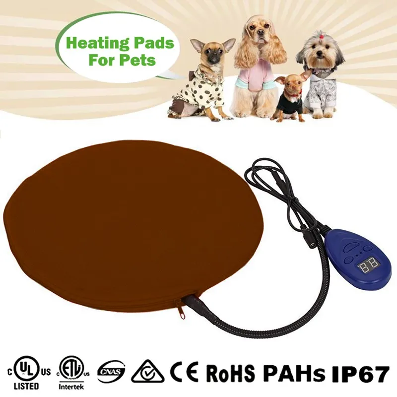 Waterproof Pet Dog Mats Adjustable Temperature Electric Heating Pad Mat