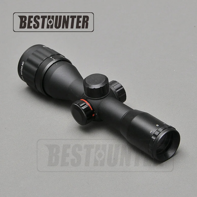 Тактический 6X32 AOE оптика Riflescope красная и зеленая точка с подсветкой сетка волокно прицел тактический прицел оптические прицелы для охоты