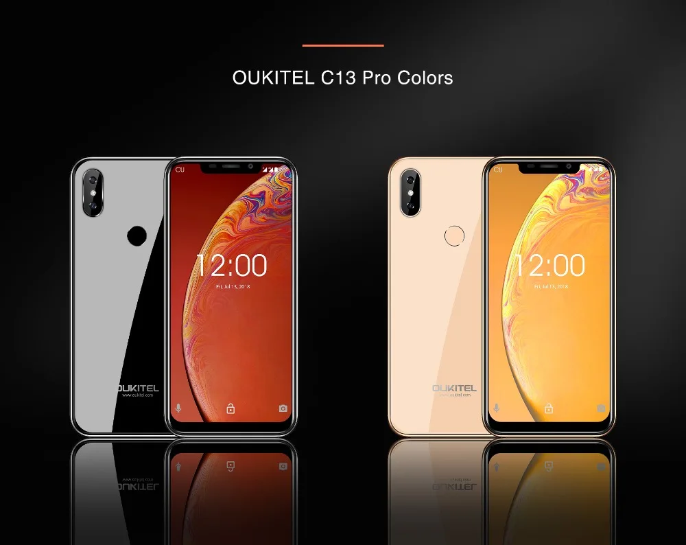 OUKITEL C13 Pro 5G/2,4G wifi смартфон 6,1" 19:9 Face ID 2 ГБ 16 ГБ Android 9,0 Telefone MT6739 Четырехъядерный 4G LTE мобильный телефон