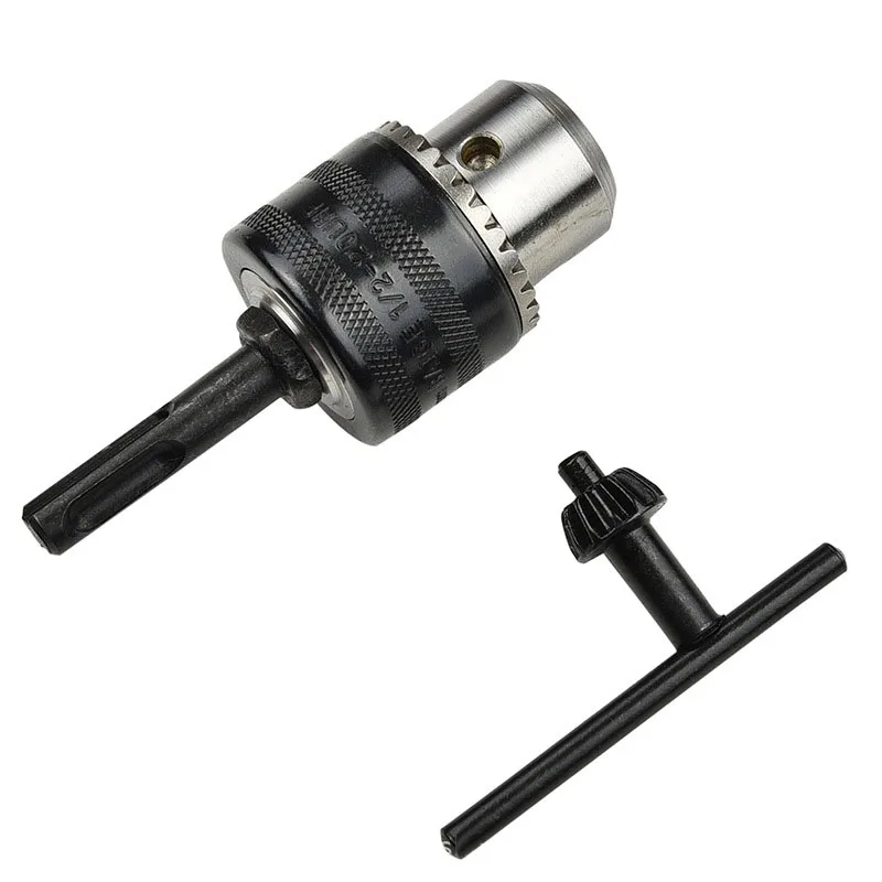 1Set Electric Hammer Drill Chuck Adapter 1.5-13mm 1/2