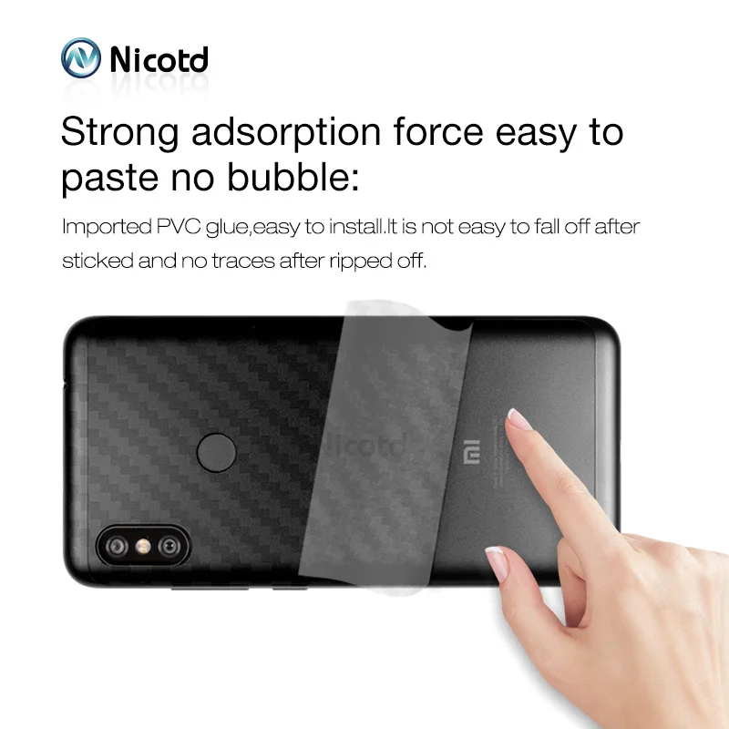  For Redmi Note 6 pro 3D Carbon Fiber Soft Back Film For Xiomi Redmi Note 5 pro 6 6a 5 plus 5A S2  Screen Protector film (5)