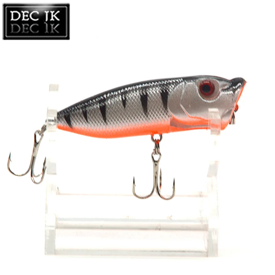 12PCS Poper Hard Artificial Laser Fake Bait Jerkbait Swimbait Lure For Fish Trolling Hooks Fishing Lures Sea Tackle Topwater (11)