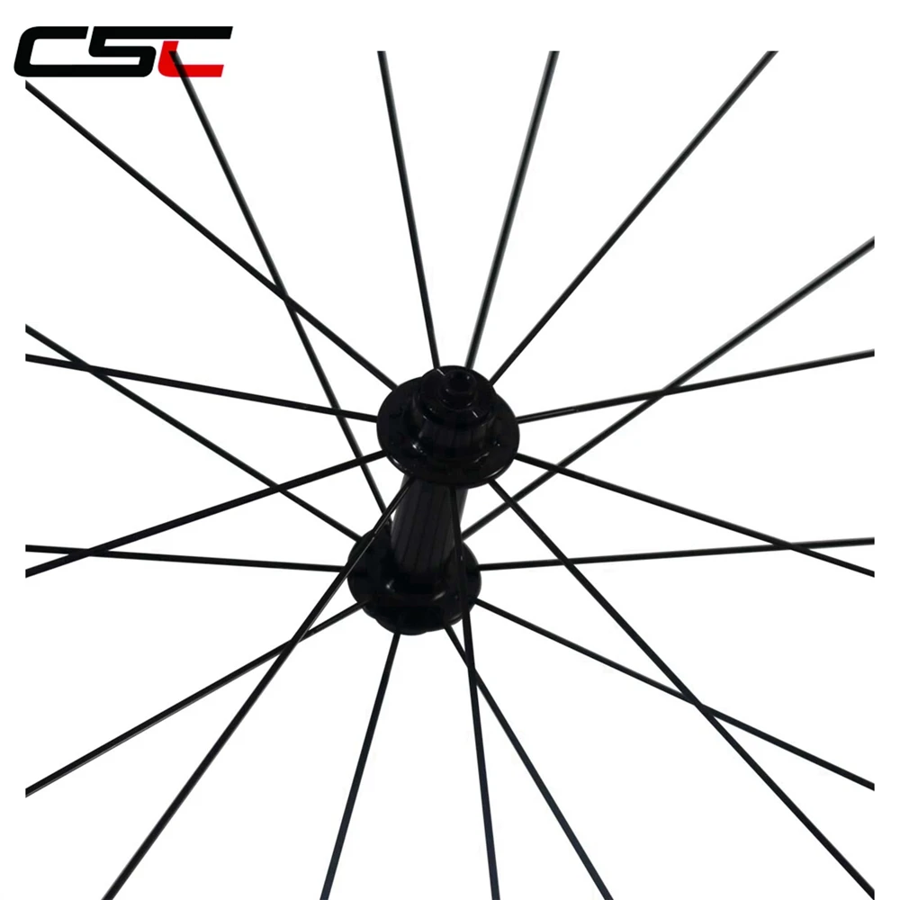 Cheap CSC U Shape 700C full carbon 50mm clincher wheels 25mm width with Powerway R13 hub sapim cx ray cn 424 spoke 4 Cheap CSC U Shape 700C full carbon 50mm clincher wheels 25mm width with Powerway R13 hub sapim cx ray cn 424 spoke 4