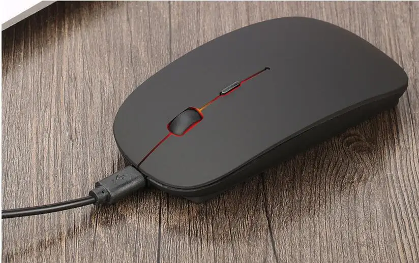2,4 г беспроводной мышь перезаряжаемые мышь Bluetooth для Dell/Hp/lenovo Ideapad 710 s/acer/Asus Бесшумная мышь с 3 точек на дюйм ПК/ноутбук