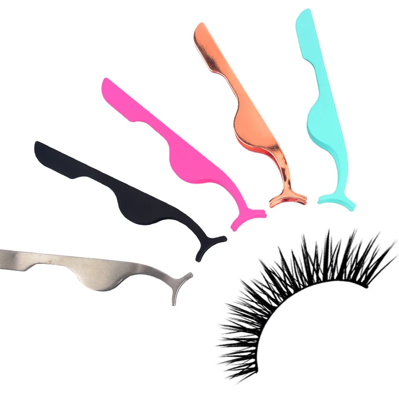 

1PC Pro Stainless Steel Eyelash Curler Extension Applicator Remover Clip Eyebrow Eye Lashes Tweezers Nipper Tool