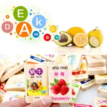 100 шт./компл. деревянный домино игровой игрушки для детей китайский иероглиф фрукты Монтессори Развивающие детские игрушки