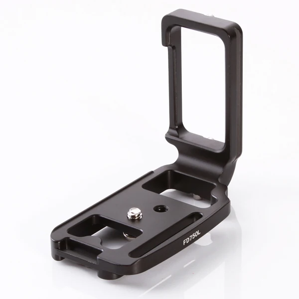 Vertical L Type Bracket Tripod Quick Release Plate Base Handle Grip For Nikon D750in Tripod