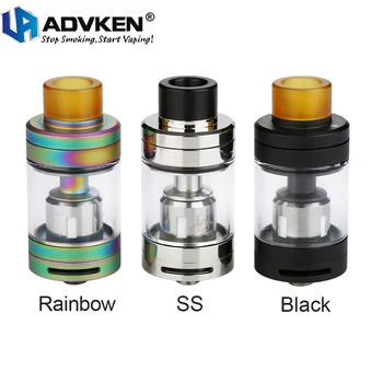 

Original Advken Dominator Subohm Tank 4.5ml subohm Atomizer 24mm Diameter 0.16ohm head slide top filling 510 drip tip VapeTank