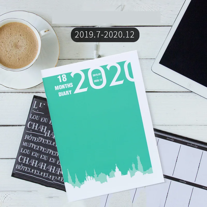 

2019 2020 Schedule Daily Weekly Planner Notebook Agenda A5 B5 Meeting Record Notebook School Stationery Supplies Bullet Journal