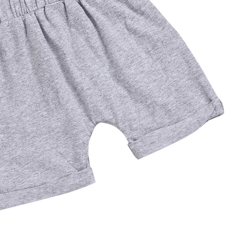 Летние повседневные шорты для детей; короткие штаны для мальчиков; брюки; повседневные Детские хлопковые шорты до колена