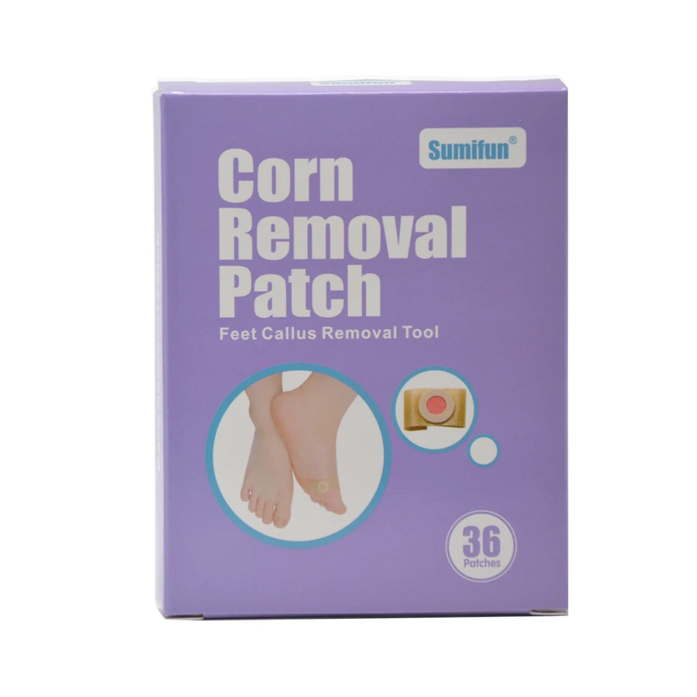 

36Pcs/1Box Sumifun Medical Foot Corn Remover Plaster Patch Feet Callus Removal Tools Foot Detox Patch Feet Care Products K01901