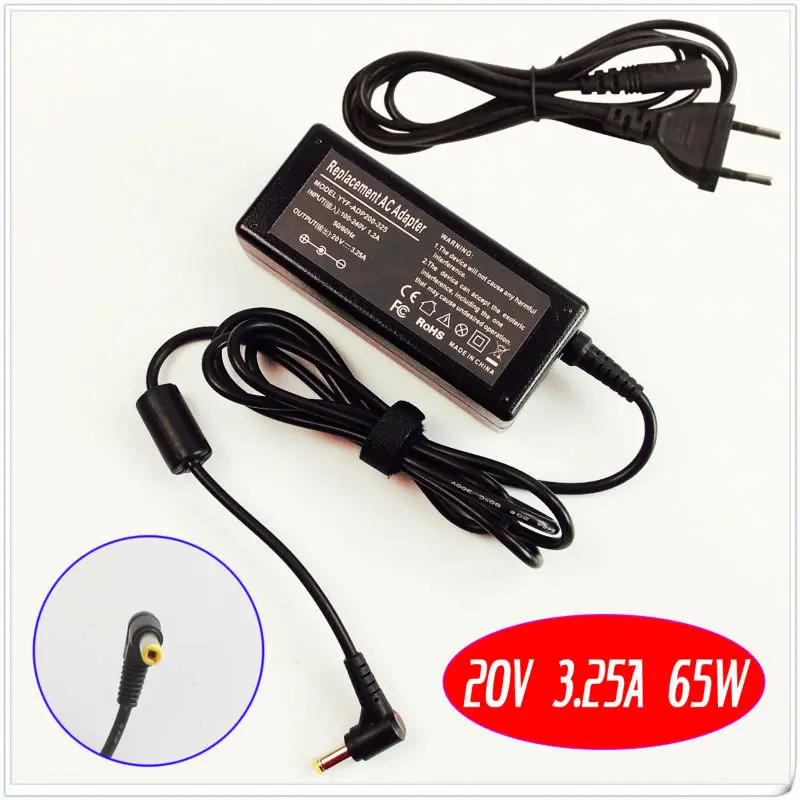 Зарядное устройство для ноутбука Lenovo B570 B575 1450 A5U Z475Gm/адаптер переменного тока 20V