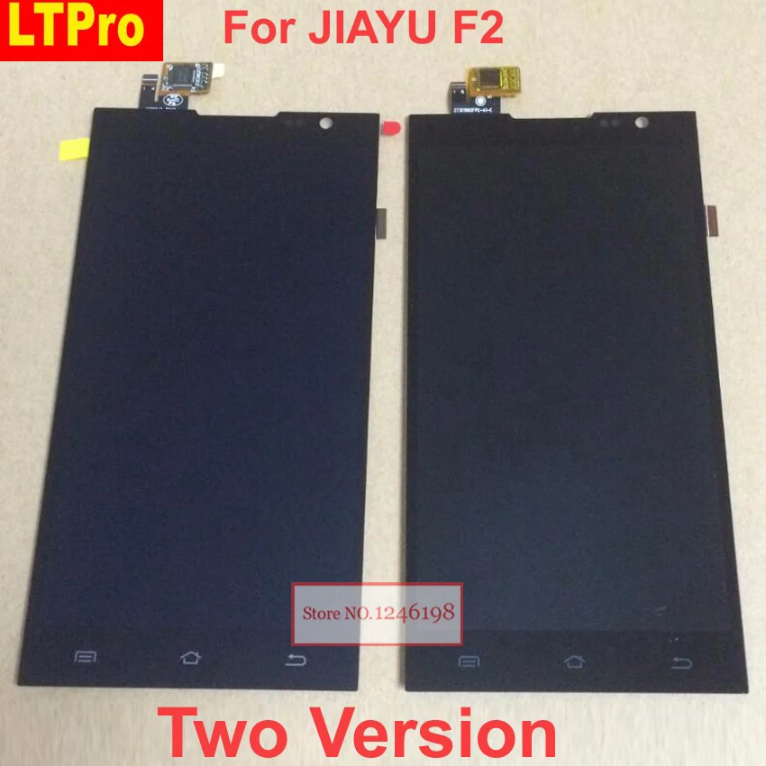 

LTPro New JY-F2 LCD Display + Touch Screen Glass Panel Digitizer Assembly For JIAYU F2 Phone Replacement Repair Free shipping