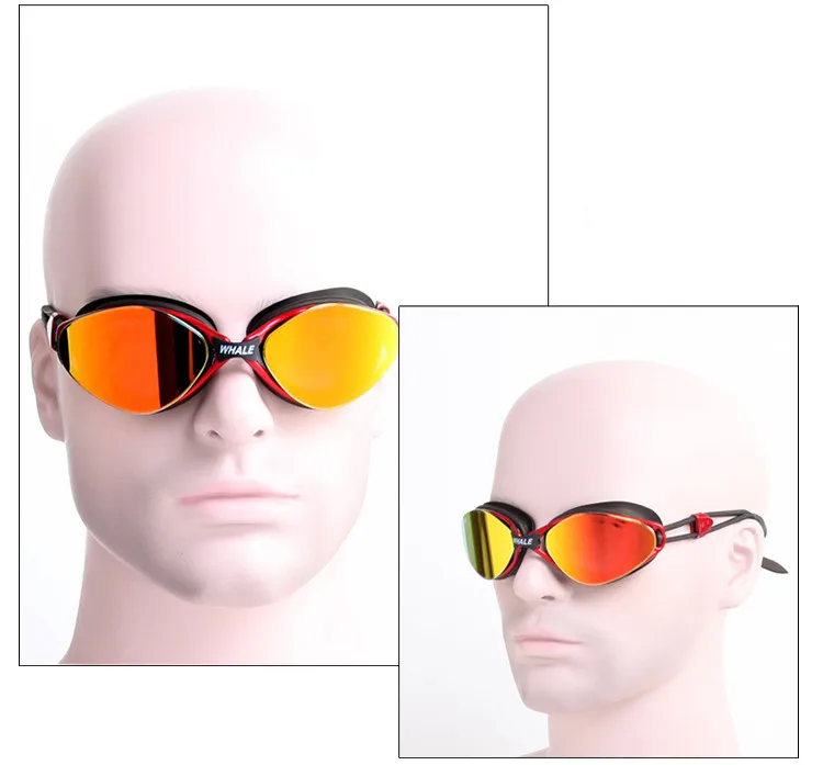 MAXJULI, профессиональные очки для плавания, противотуманные, с УФ регулируемым покрытием, для мужчин и женщин, водонепроницаемые, силиконовые очки, очки для взрослых, MM5500