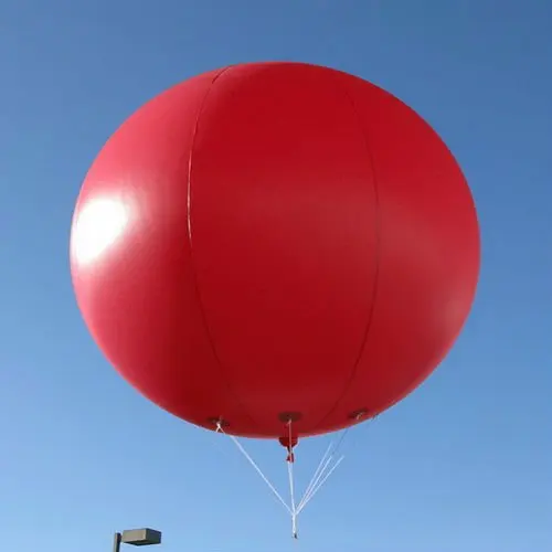 3 м гигантские надувные ПВХ надувной баллон небо воздушный шар с гелием для рекламных событий