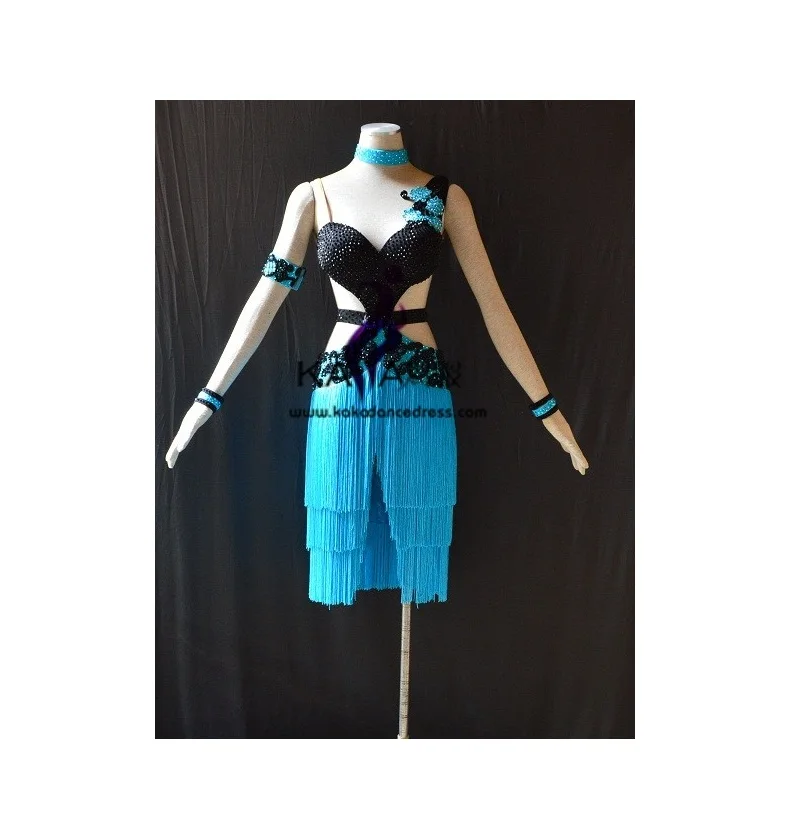 

Hot!KAKA-L1578,White Women Dance Wear,Girls Fringe Latin Dress,Salsa Dress Tango Samba Rumba Chacha Dress,Dance Latin dress