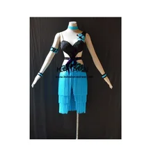 Горячая! Kaka-l1578, Белый женщины танцуют носить, Девушки латинский, Сальса платье танго самба румба чача платье