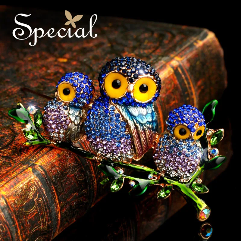 

Special New Fashion Gold Brooches Bouquet Lovely Animal Brooch Pins for Dresses 2017 Jewelry Gifts for Women XZ151313