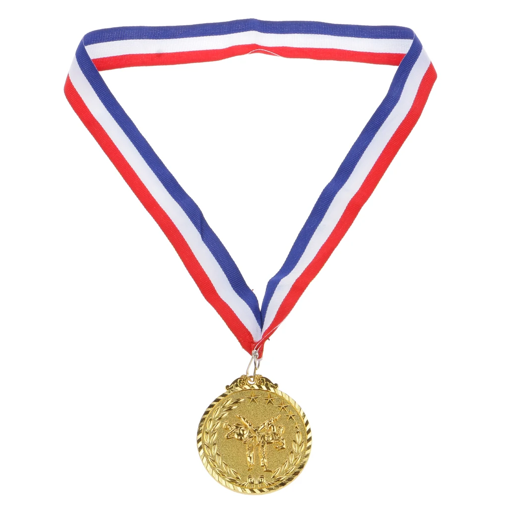 

Kids Children Taekwondo Medal Prize Award Preschool Props Party Favors Gold