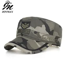 Joymay Новое поступление весна унисекс Регулируемая плоская кепка военные шапки Мода Досуг Повседневный западный стиль Snapback HAT P020