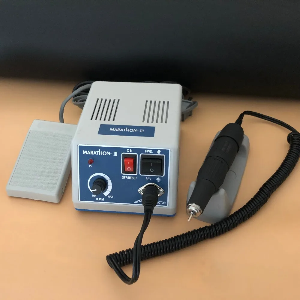 45000RPM SMT Marathon Dental Lab Electric Polishing Micro motor N3 + 45K RPM Motor Handpiece 110V & 220v