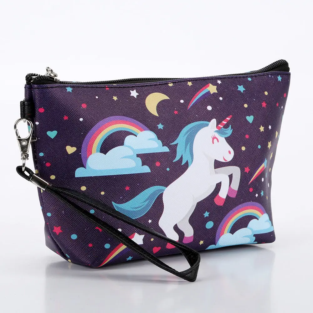 Cute Girls Cosmetic Bags Pencil Case Bag Make Up Jewellery Pouch Bag