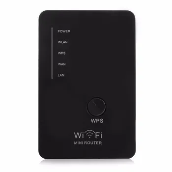 

300Mbps Wall Plug Multi-function Wireless-N Wi-Fi Mini Router/ Repeater/ Access Point/ Client/ Bridge with WPS WLAN switch