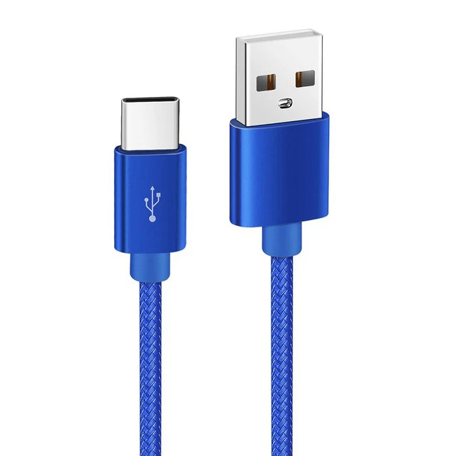 Кабель usb type C для быстрой зарядки USB C кабель type-C для передачи данных высокого качества для мобильного телефона 3 а зарядное устройство для samsung S9 S8 Xiaomi mi6 huawei - Тип штекера: Blue