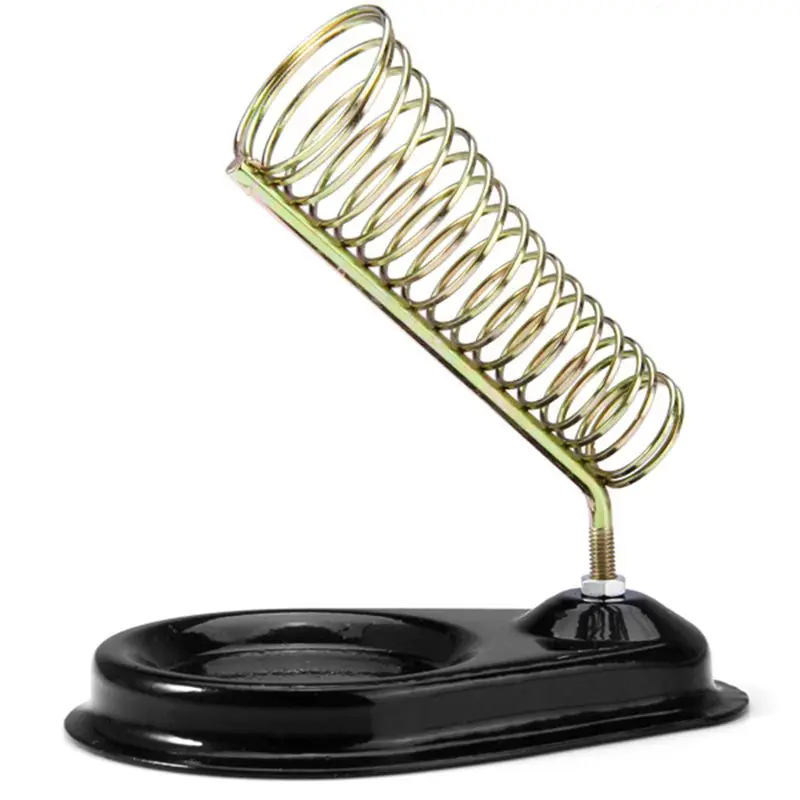 Circular Soldering Solder Iron Stand Holder With Bracket Base Spiral