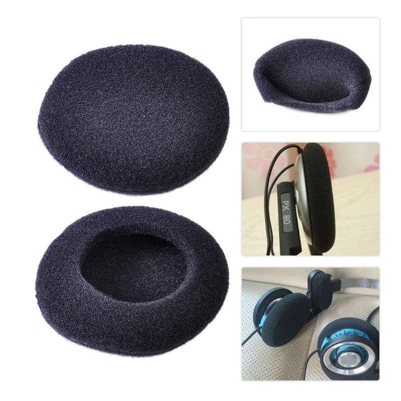 10Pcs 50mm Soft Sponge Foam Headband Headphone Pad Cushion Headset