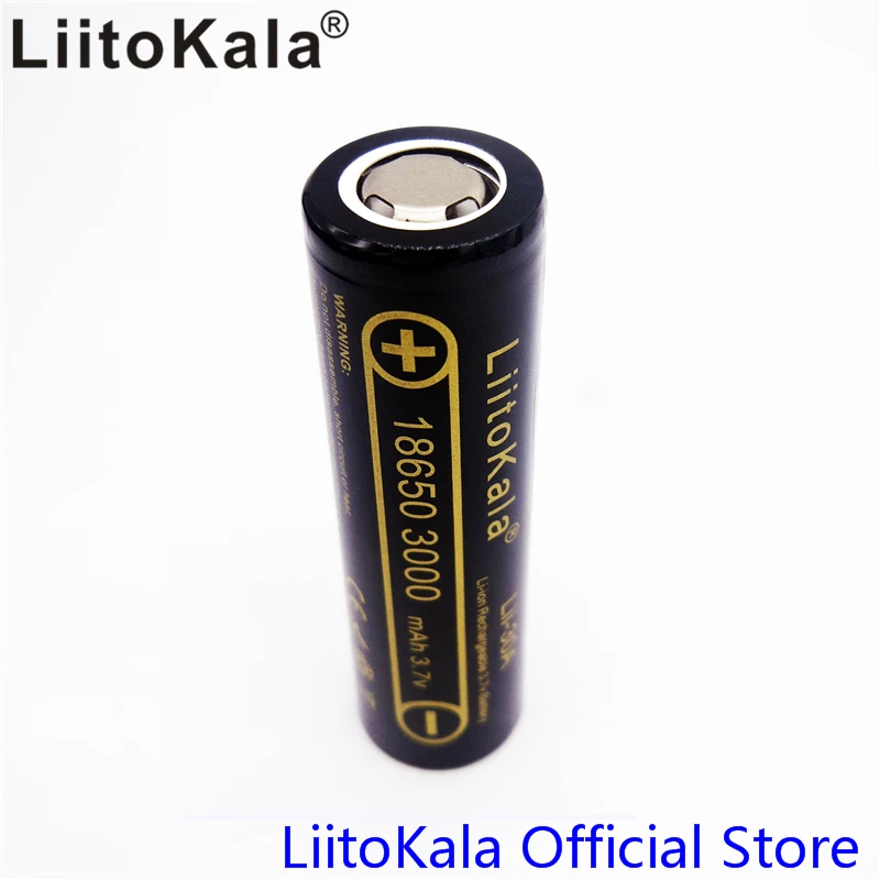 4 шт HK LiitoKala Lii-30A 3,6 V 18650 3000mAh батарея для HG2 разряда 20A выделенная Высокая мощность разрядки