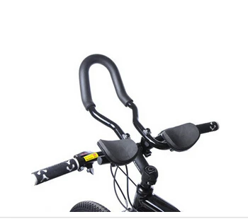 

Road Mountain Bike Cycling Race Bicycle MTB Aluminum Alloy Triathlon Aero Handlebar Rest Handle Bars Retail &Wholesales NEW HOT