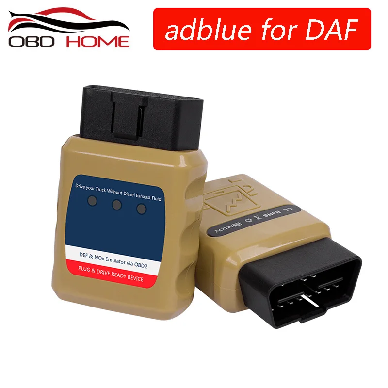 Эмулятор AdblueOBD2ADBLUE 9 в 1 для VOLVO Trucks эмулятор Adblue Adblue/DEF Nox через OBD2 DAF|Кабели и