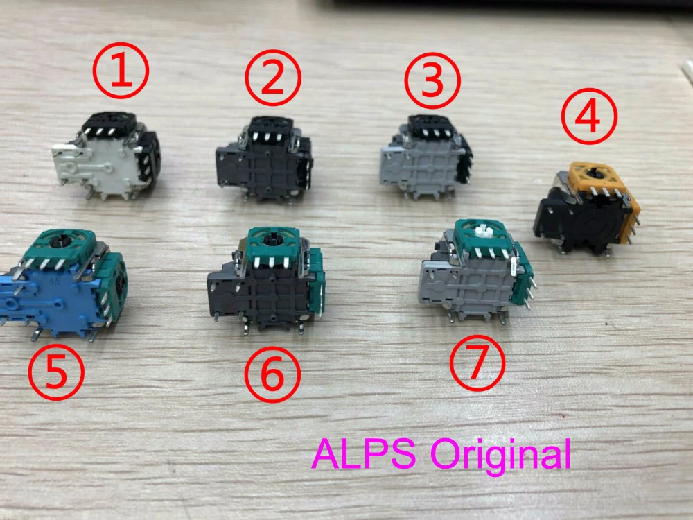 Оригинальный аналоговый 3D Джойстик ALPS правый/левый для PS4/PS3/Xbox one/WiiU запчасти
