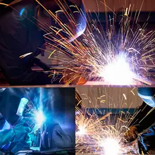 Outside Control Big View 4 Sensor DIN5-DIN13 Solar Auto Darkening Welding Mask Helmet Welder Cap GY88