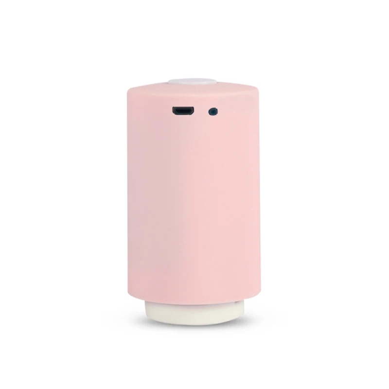 Бытовая, мини-электрическая вакуумный насос Электрический вакуумный насос USB Автоматический Вакуумный уплотнитель насоса еда Saver кухня с 5 Сумки - Цвет: pink