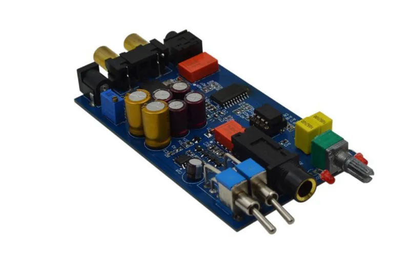 2016 ZHILAI H9 DC 24V Digital HIFI Earphone Amplifier Headphone Amp TPA6120A2 Chip + Adapter Plug + Power Supply Two Audio Input (1)