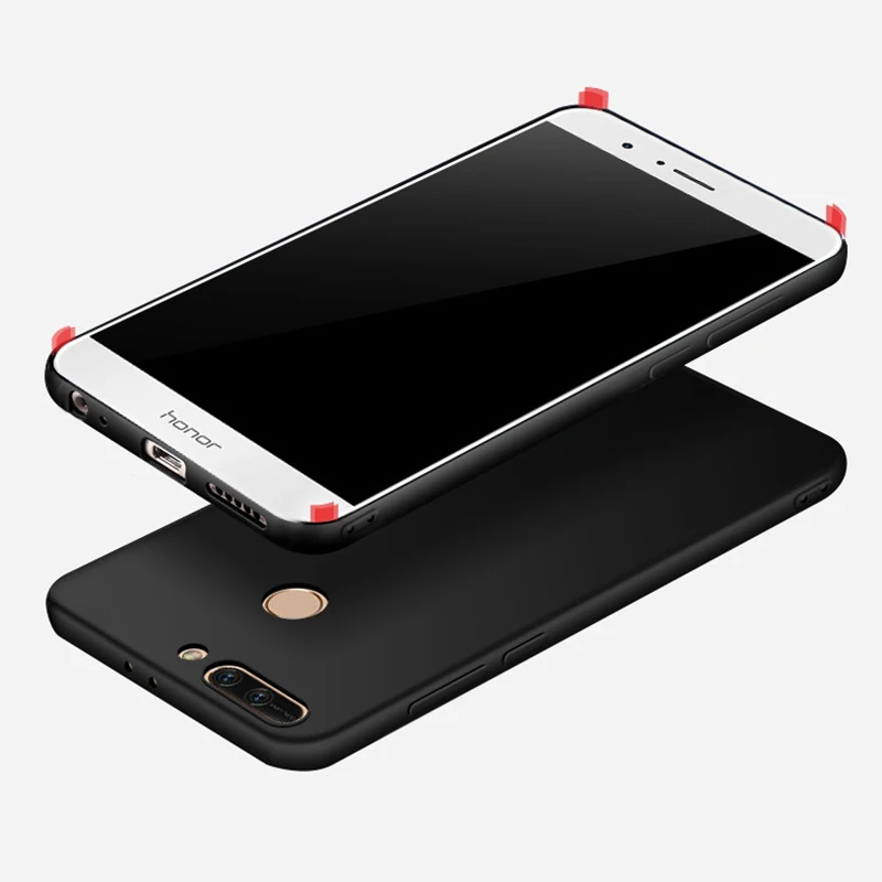 

Luxury Matte Candy Silicone Case For Huawei P10 Plus P9 P8 Lite 2017 Nova 2 Soft TPU Cover For Honor 9 8 V9 V8 6X 6A Phone Bag
