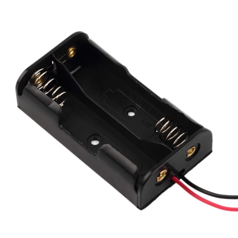 Wholesale High quality New Plastic Standard AA Size Battery Case