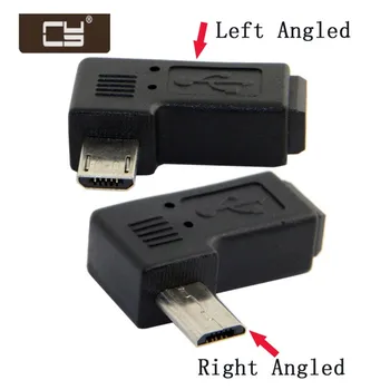 

90 degree left right angled MINI USB Female to MICRO USB Male Data sypc power ADAPTER