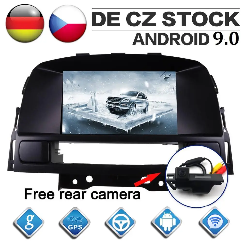 

7 Inch IPS Screen Android 9.0 Car Radio for Opel Vauxhall Holden Astra J 2010-2013 GPS Navigation CD DVD Player 2 Din Headunit