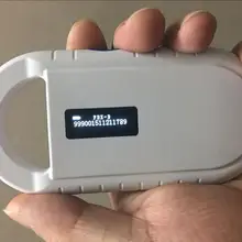 RFID 134,2 кГц FDX-B ID64 ISO чип животное ручной считыватель лошадь чип для сканера