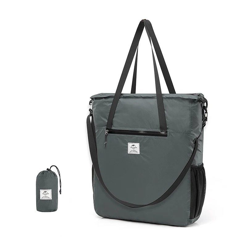 Naturehike Складная легкая силиконовая сумка водостойкая спортивная сумка сумки через плечо 18л NH18B500-B