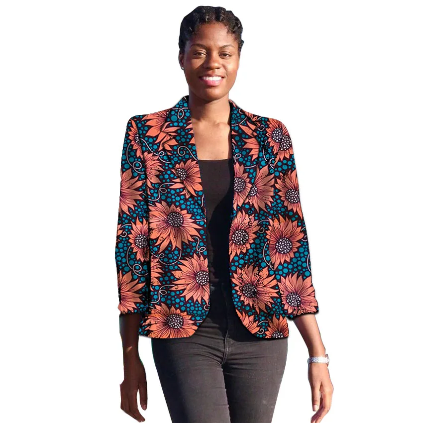 African Blazer For Women Fashion Ankara Blazer Three Quarter Sleeve Printed Suit Jacket Outwear Outfits Lady Dashiki Clothes - 32832394138 African Blazer For Women Fashion Ankara Blazer Three Quarter Sleeve Printed Suit Jacket Outwear Outfits Lady Dashiki Clothes - 32832394138