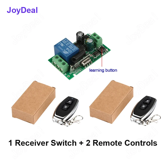 1 Receiver and 2 RC