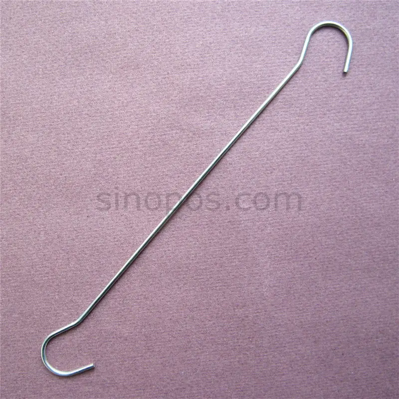 40/50cm Double Hook Steel, Metal Display Hook,secured /retail display