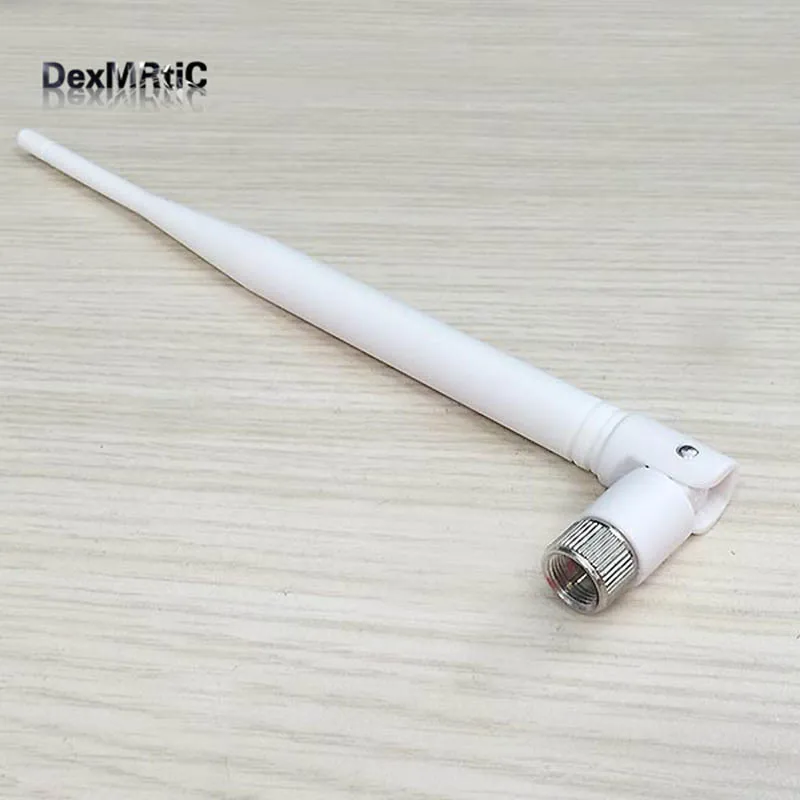 Антенна Wi Fi 2 4 ГГц 6dBi воздушная F Male OMNI для беспроводного широкополосного