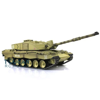 

LTK Upgraded Customization British Challenger II RTR RC Tank Vector Stabilizer Metal Chassis TK16 Refit With Armour TH01008
