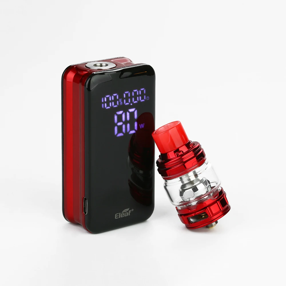 100% Оригинальный Eleaf iStick Nowos 80 Вт Макс выход TC комплект с Элло Дуро 4400 мАч