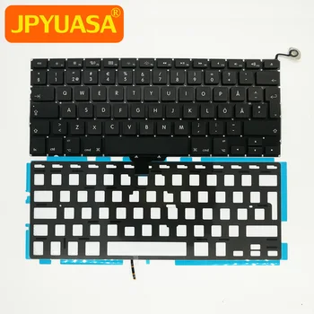 

5pcs/lot New Sweden Swedish Keyboard with Backlight For Macbook Pro 13" A1278 Swedish Keyboard Replacement 2009-2012 Years